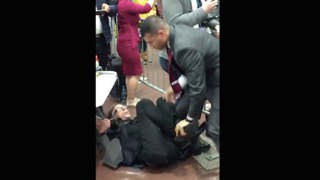 Reports: Security Guard 'Choke Slams' Reporter at Donald Trump Rally